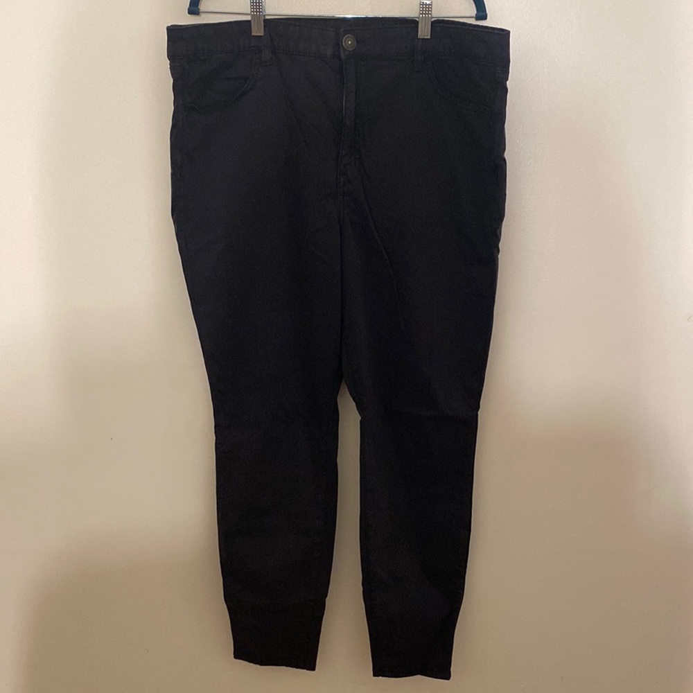 American Eagle black super stretch high waisted jegging sz 20